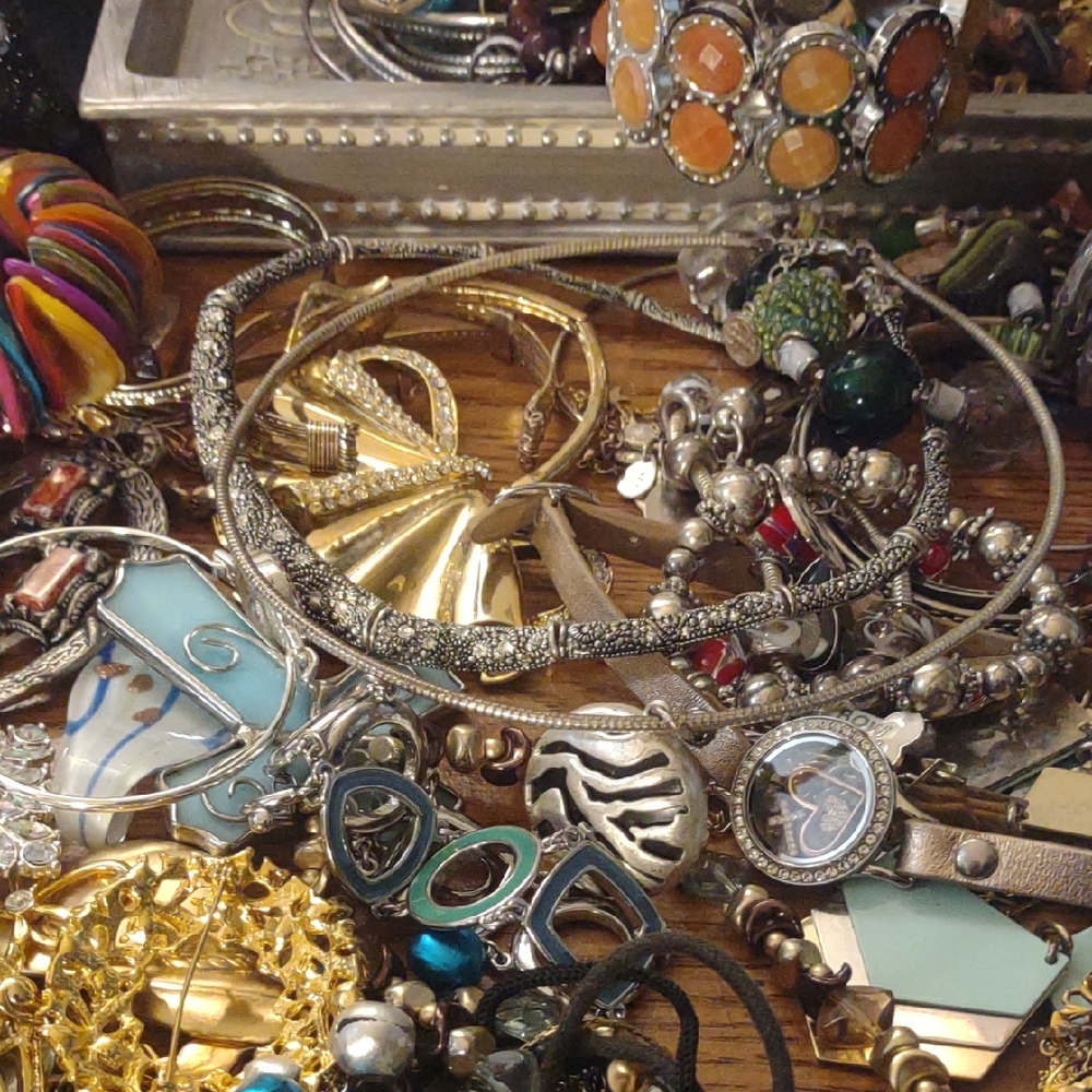 Silver and Gold Women's Bracelet by [Brand]